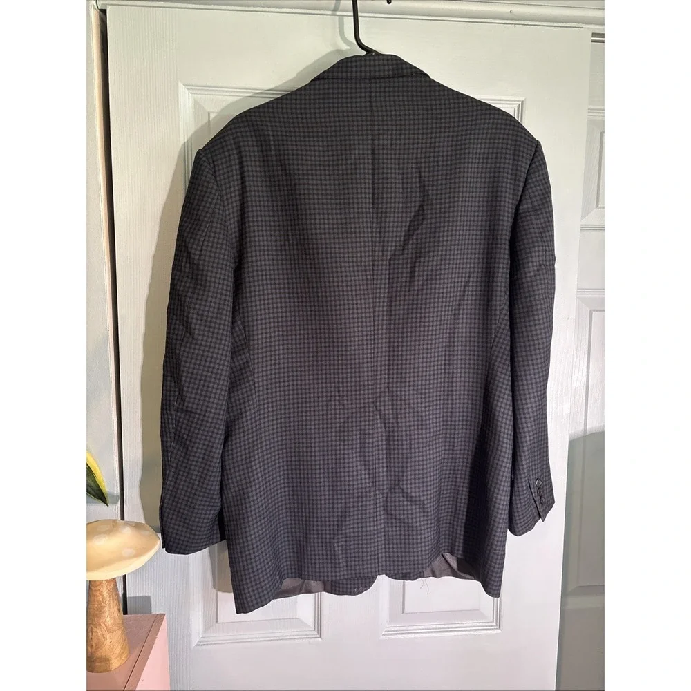 Confezioni Reserva Luciano Frauroni Vintage Houndstooth Sport Coat‎ Sz 44